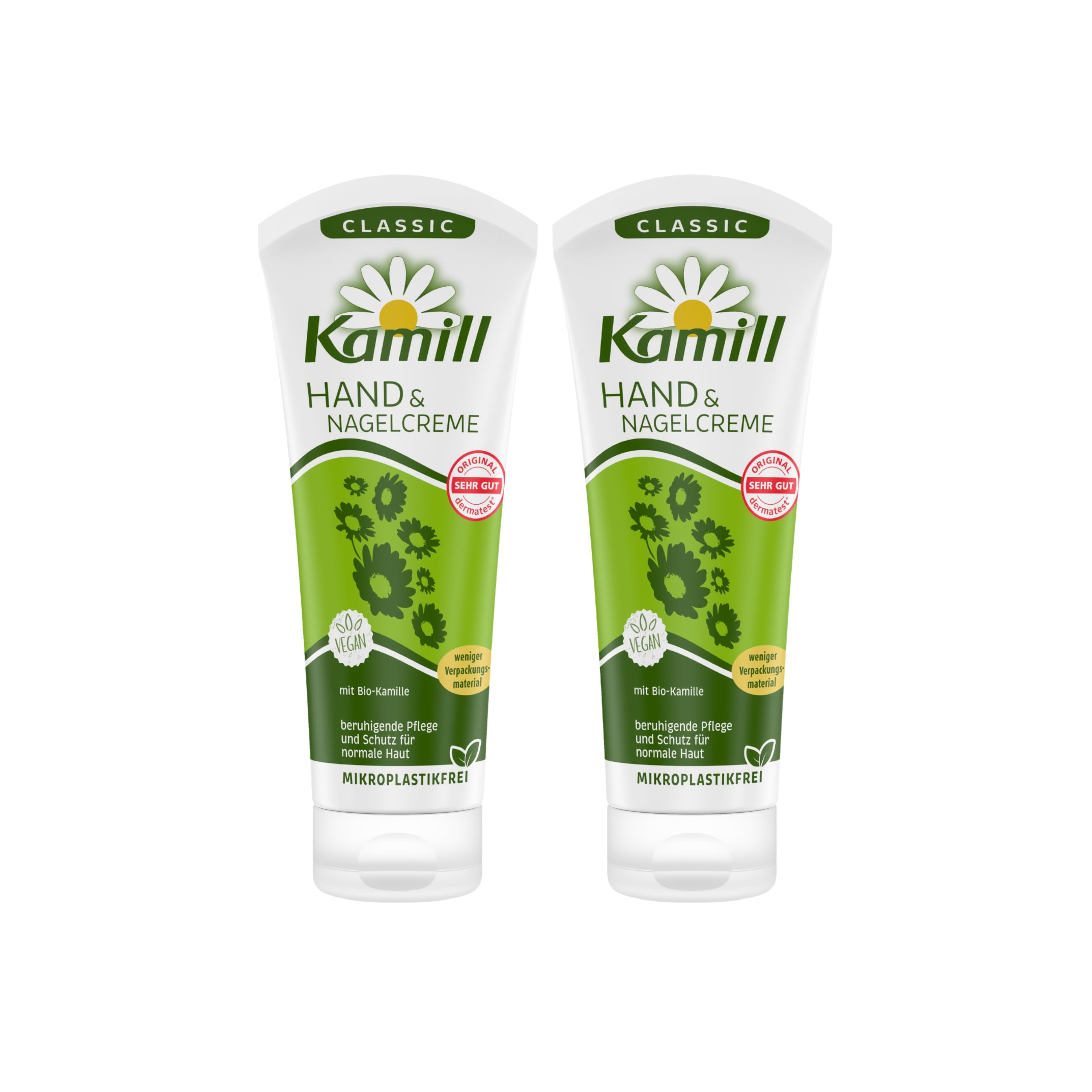 Kamill crème mains et ongles camomille naturelle dans l'emballage, soin hydratant.