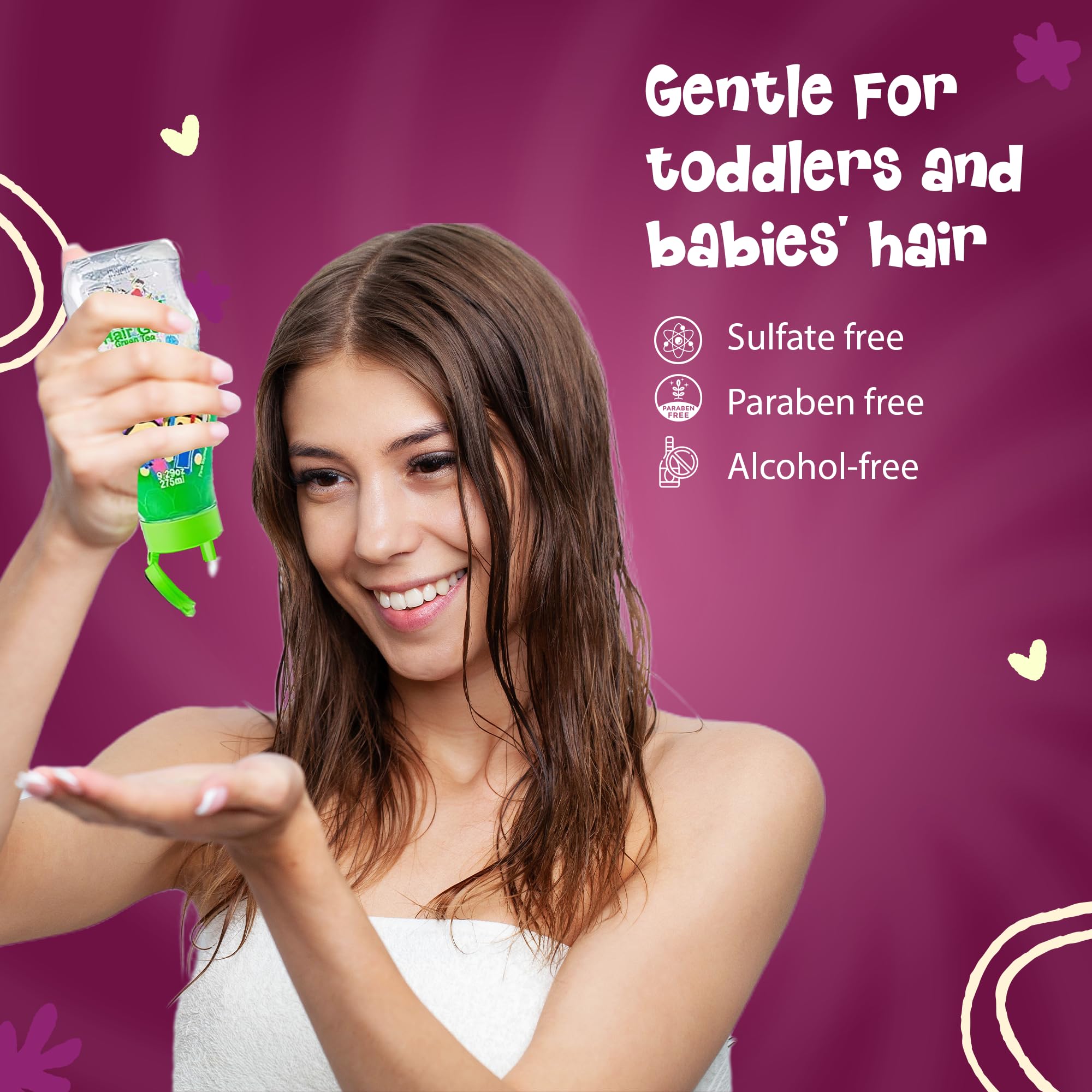 KANICA gel silky feel with frizz control for daily play.