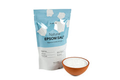 Kanjo Sel Epsom Naturel: dissolution rapide dans l'eau chaude pour un moment spa.