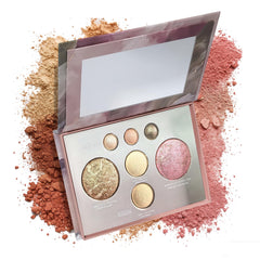 K'APEINE All in One Baked Palette ouverte, format compact idéal voyage.
