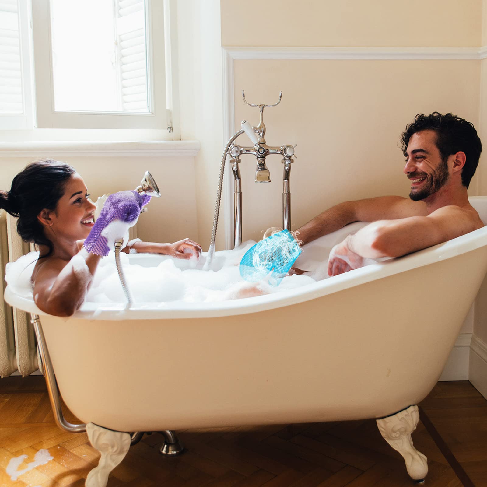 Gant Karenhi avec lanière, séchage rapide après chaque douche.