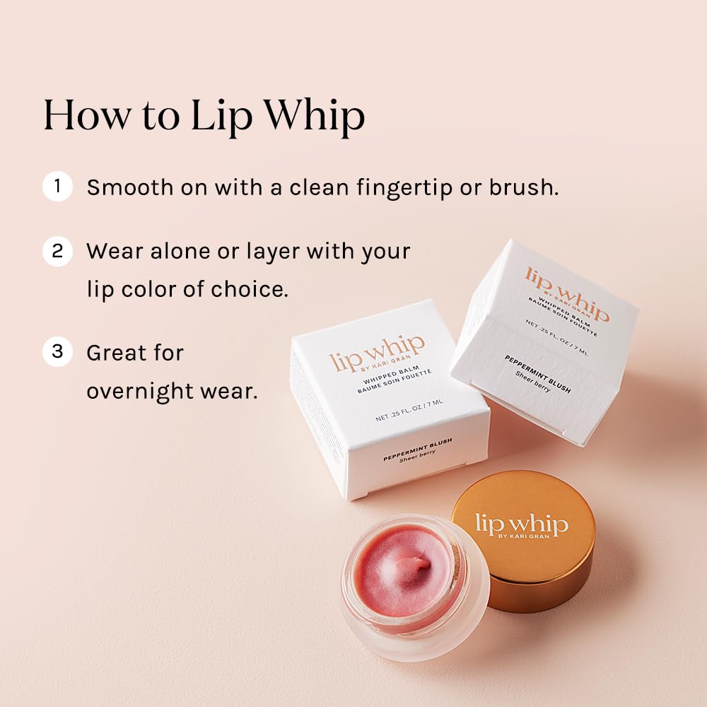 Kari Gran Lip Whip, application facile au doigt.