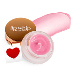 Kari Gran Lip Whip dans sa bouteille menthe, hydratation durable.