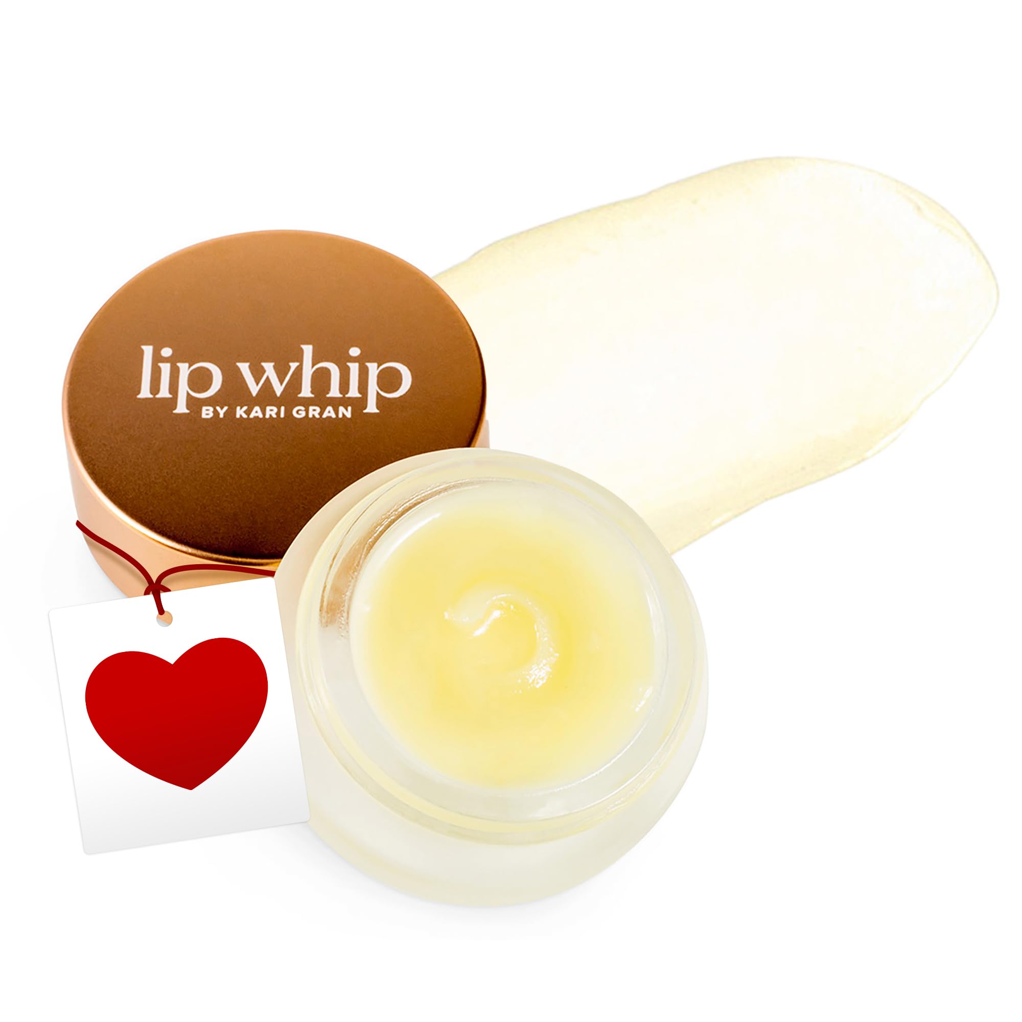 Kari Gran Lip Whip, texture riche pour hydrater durablement les lèvres.