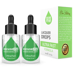 Karlash Excuse Me drops bottle closeup speeds dry time