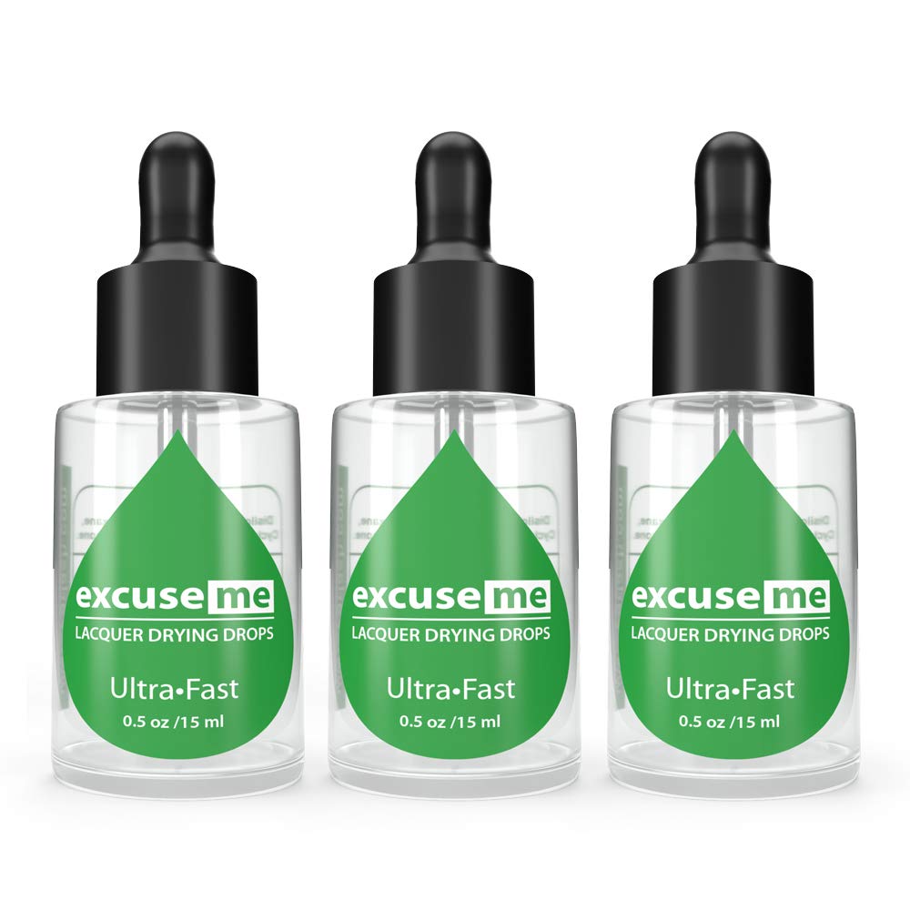 Karlash Excuse Me: bouteilles gouttes vernis pour séchage rapide