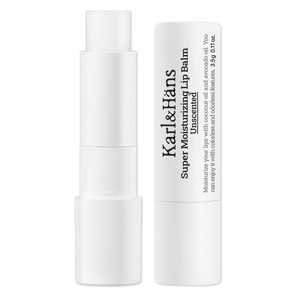 Karl&Häns Baume Lèvres emballage sans parfum pour hydratation discrète