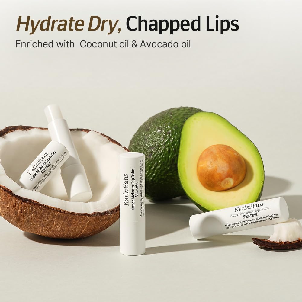 Karl&Häns Baume Lèvres Hydratation 24h douceur durable