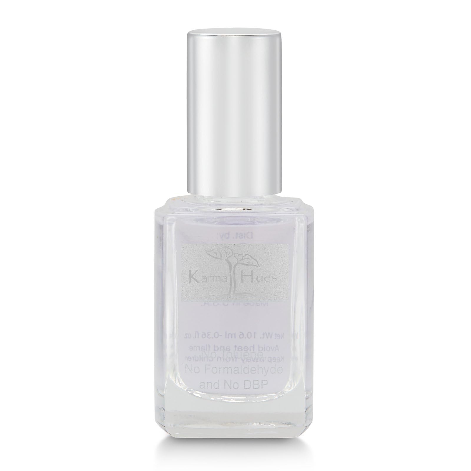 Karma Organic Base et Top 2 en 1, bouteille: base solide et protection prolongée.