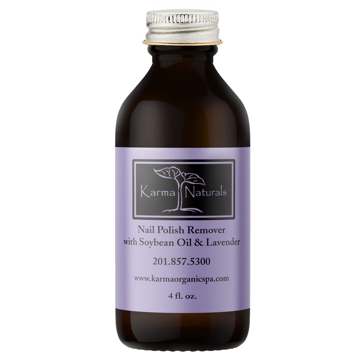 Karma Organic Dissolvant Ongles: huile de soja qui nourrit légèrement les cuticules.