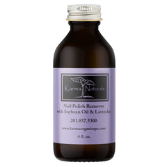 Karma Organic Dissolvant Ongles: huile de soja qui nourrit légèrement les cuticules.