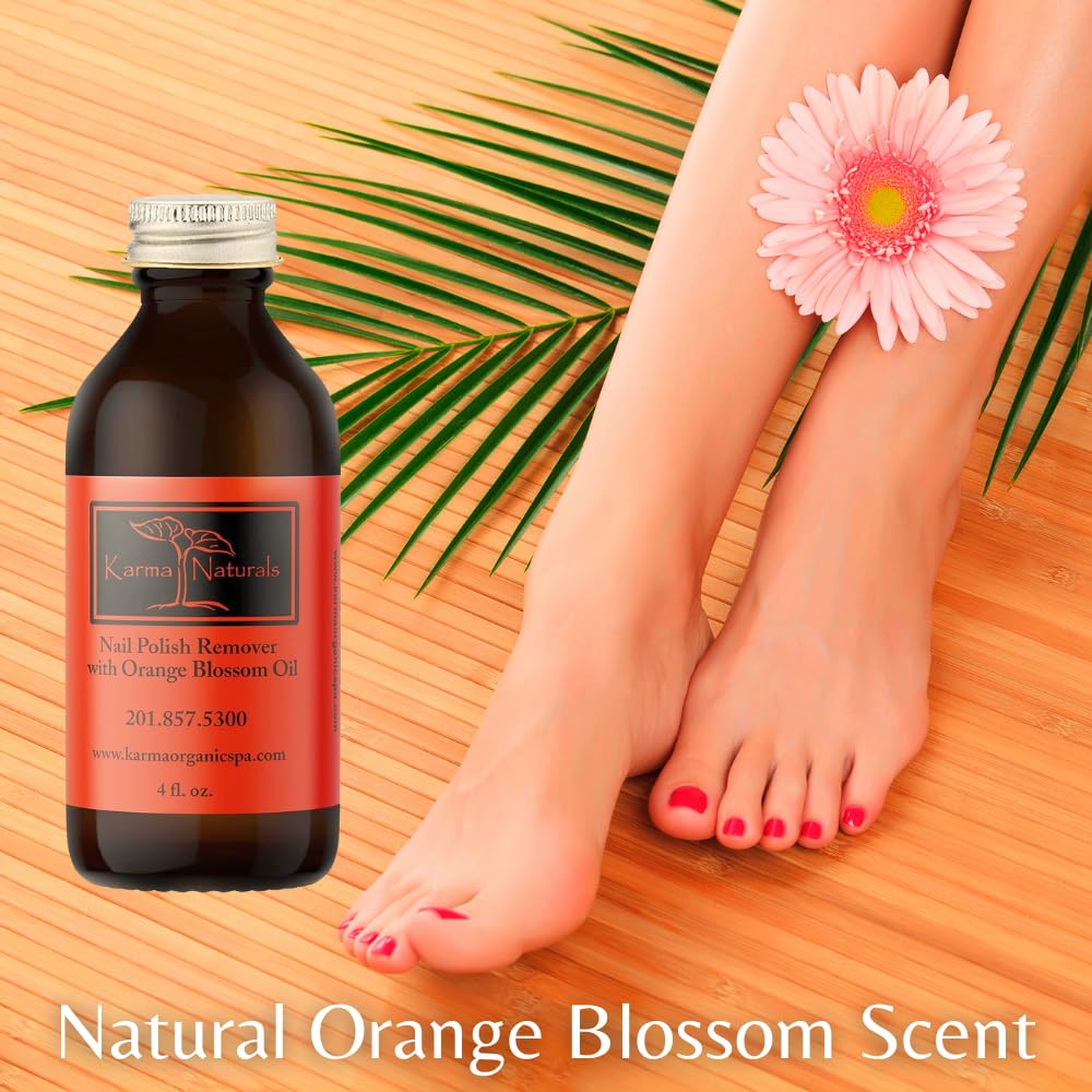 Dissolvant Karma Organic avec huile de soja nourrit les ongles
