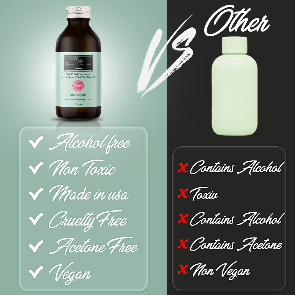 Dissolvant Karma Organic paillettes — flacon détaillé, dissolution efficace des paillettes.