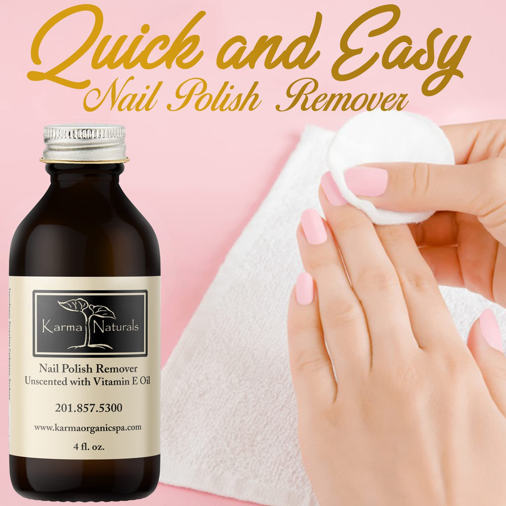 Huile vitaminée Karma Organic, démaquillant vernis, nourrissant pour cuticules.