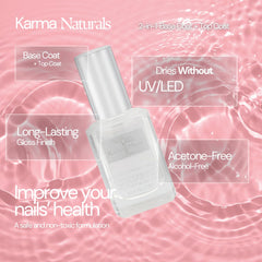 Karma Organic ingrédients naturels, soin nourrissant et fortifiant pour ongles.