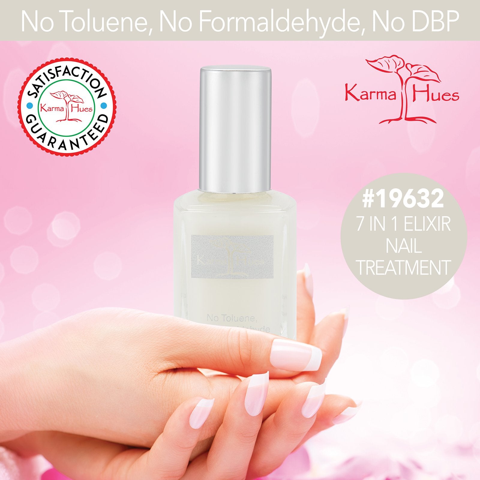 Karma Organic Ongles hydratés et brillants grâce au soin.