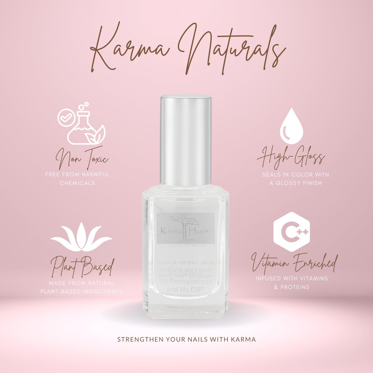 Karma Organic renforcement et réparation des ongles.