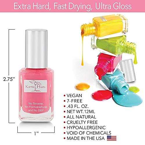Vernis Karma Organic formule propre, ingrédients végétaux et beauté consciente.