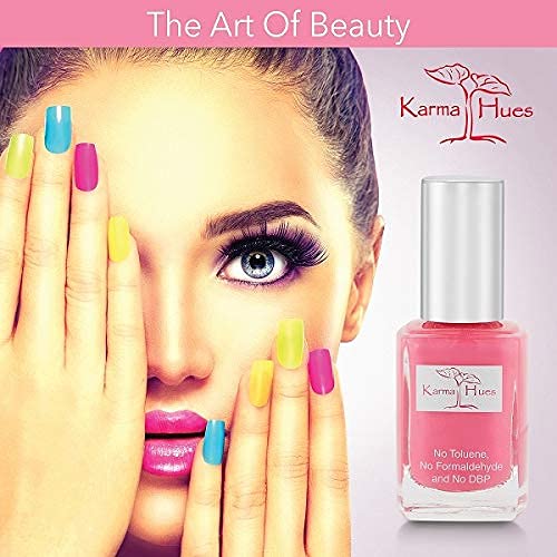 Vernis Karma Organic nourrissant calcium, ongles plus forts et moins cassants.