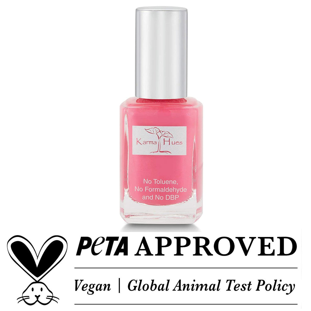 Vernis Karma Organic pinceau application, démonstration d’application fluide.