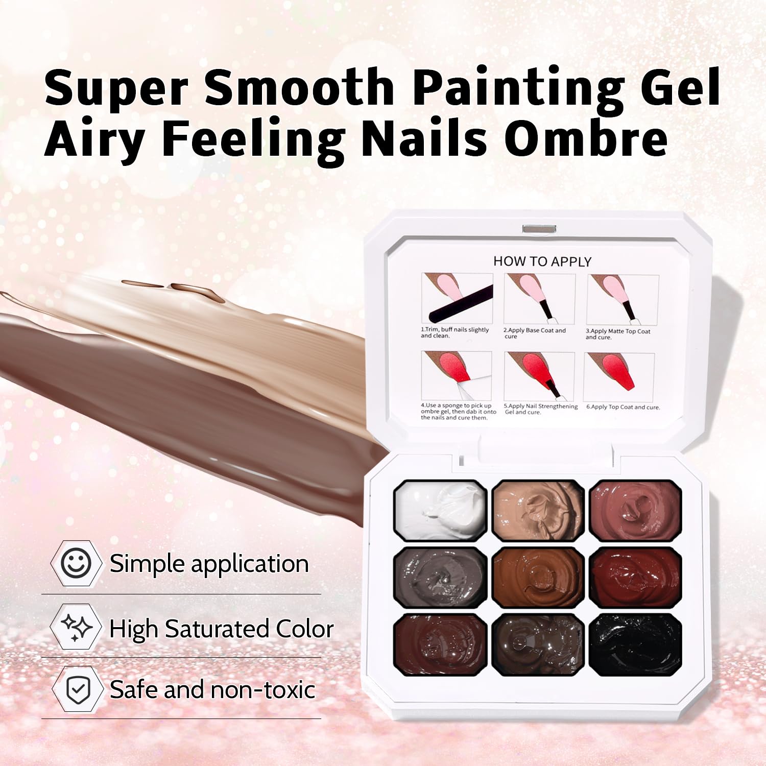 Karroy aura florale ongles : effet floraison lumineux