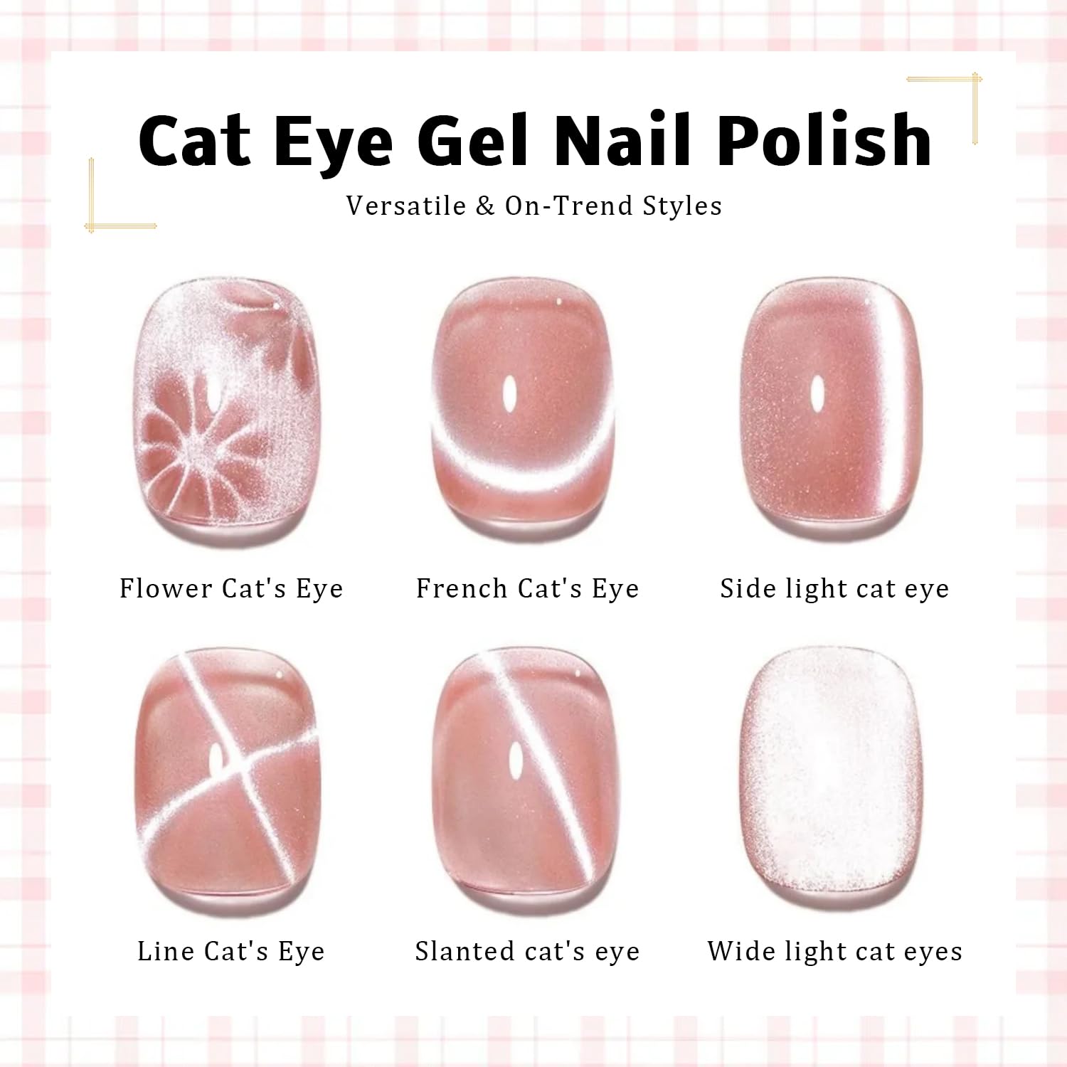 Karroy vernis gel Cat Eye couche-base pour styles polyvalents