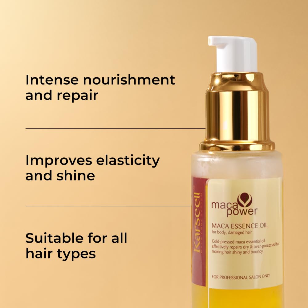 Karseell Argan Huile – brillance naturelle sans effet gras.