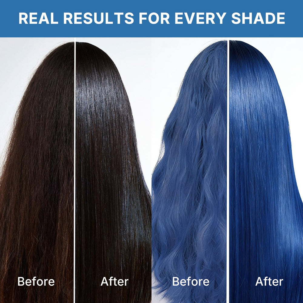 Karseell cheveux bleu reflets vibrants: mettre en valeur des reflets bleus éclatants.