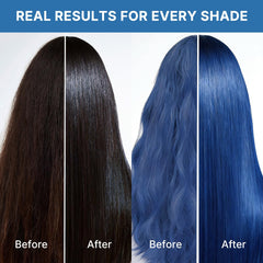 Karseell cheveux bleu reflets vibrants: mettre en valeur des reflets bleus éclatants.