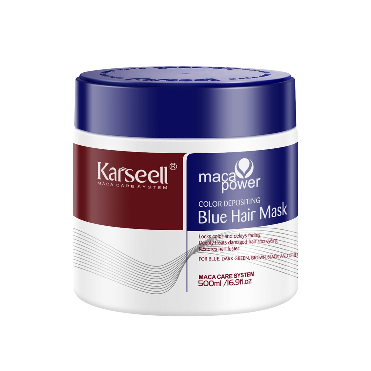 Karseell dépôt couleur bleu bouteille: rafraîchir subtilement la couleur sans teindre.