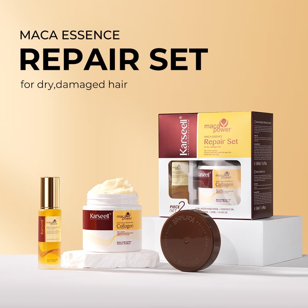 Karseell Huile Argan – soin cheveux à absorption rapide et légère.