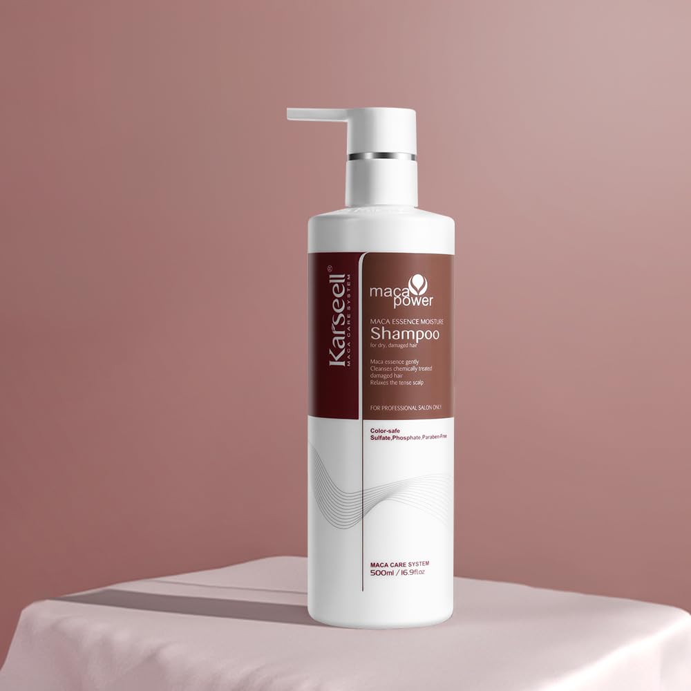 Ingrédients naturels argan et coco de Karseell pour nourrir et protéger les cheveux.