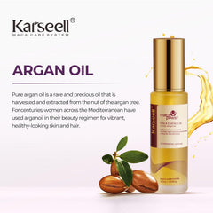 Karseell masque violet en application dans la douche, conseils d utilisation.