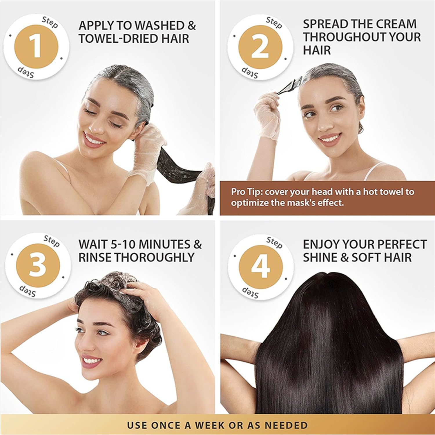 Karseell masque cheveux longueurs et pointes : spécialement formulé pour les longueurs hors cuir chevelu.