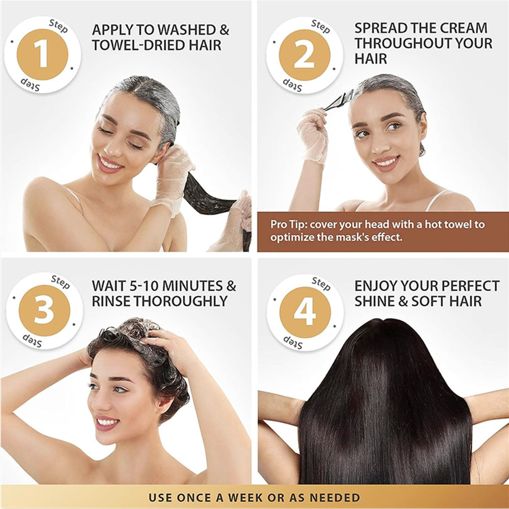 Karseell masque cheveux longueurs et pointes : spécialement formulé pour les longueurs hors cuir chevelu.