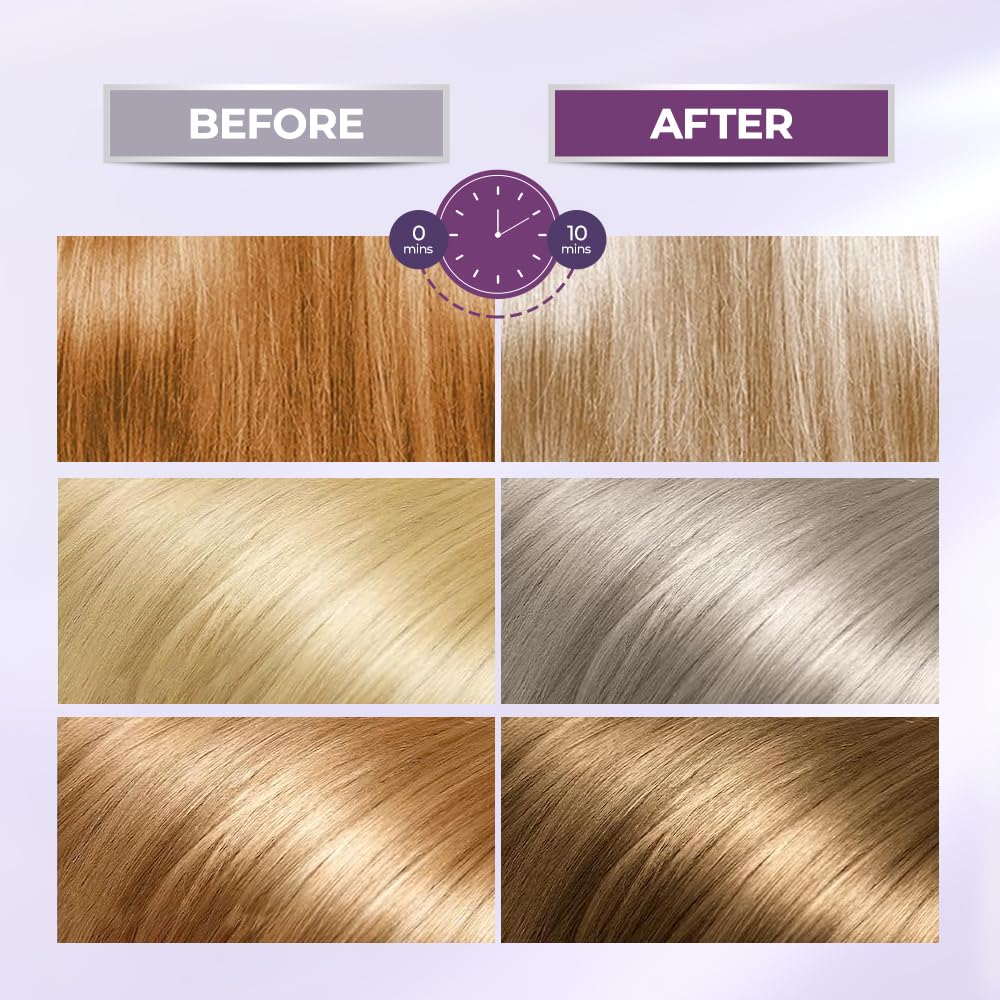 Karseell Masque Cheveux Violet convient sans teinture, usage régulier pour entretenir l’apparence.