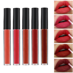 KARUIZI sets gloss lèvres 5 pcs, fini brillant et nourrissant