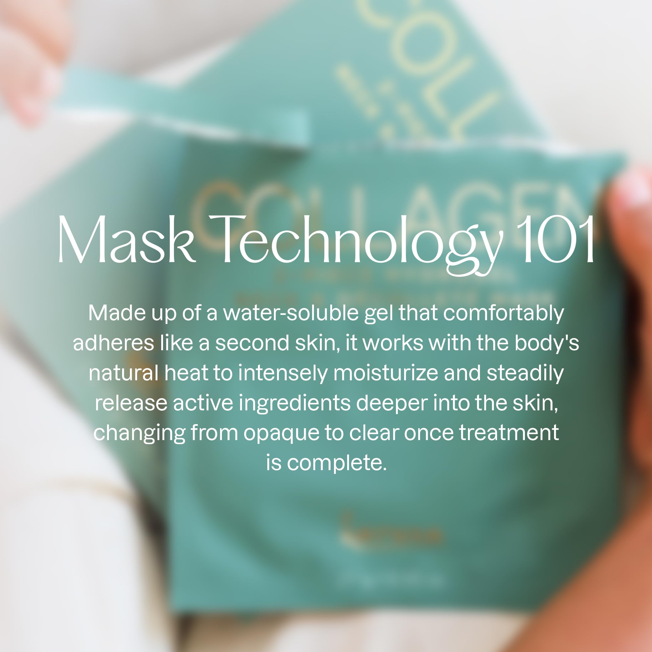 Sensation fraîche lors de l’application grâce à l’hydrogel avancé.