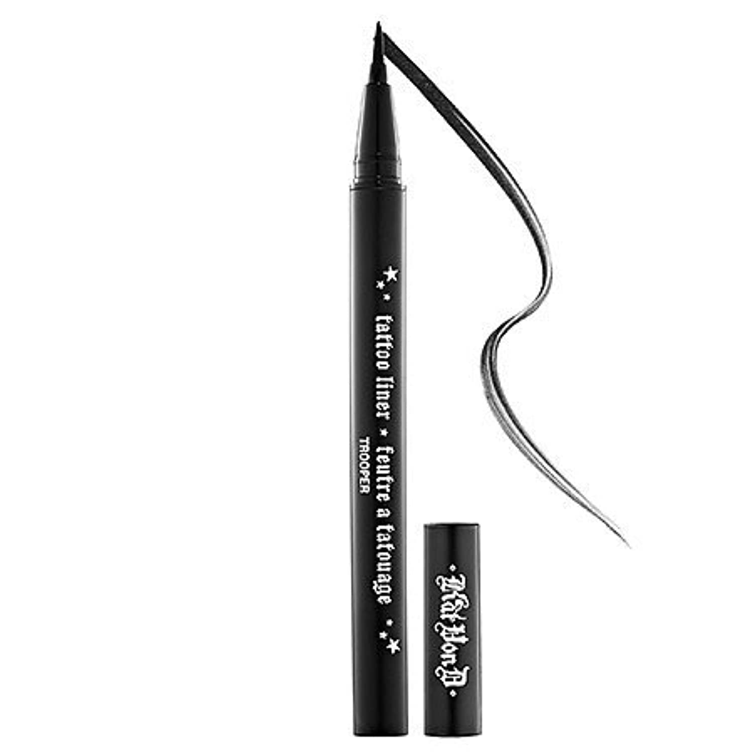 Kat Von D Liner tatouage Trooper Mini, embout minuscule pour retouches précises.