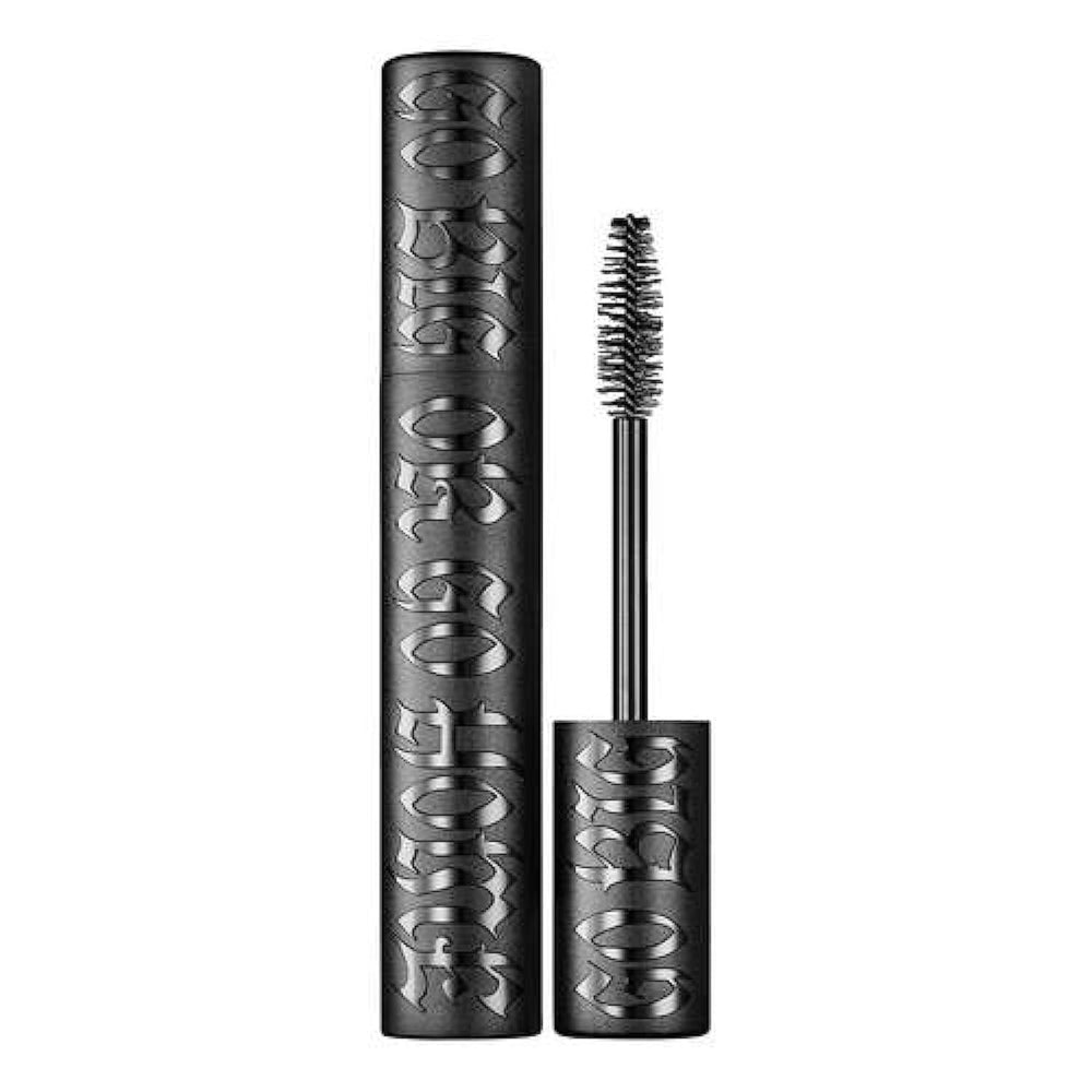 Kat Von D Go Big or Go Home Mascara Trooper Noir – brosse ondulée pour volume aérien.