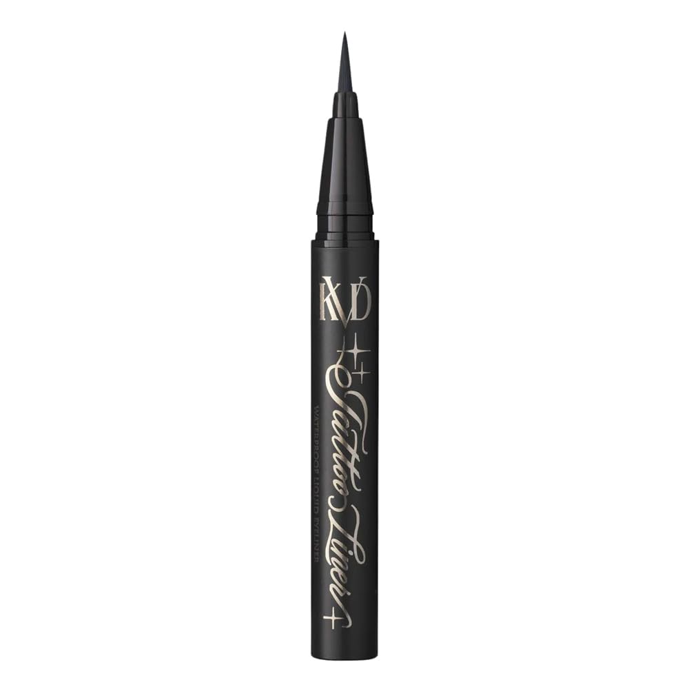 Kat Von D Mini Tattoo Liner Trooper Noir offrant une ligne précise et longue tenue.