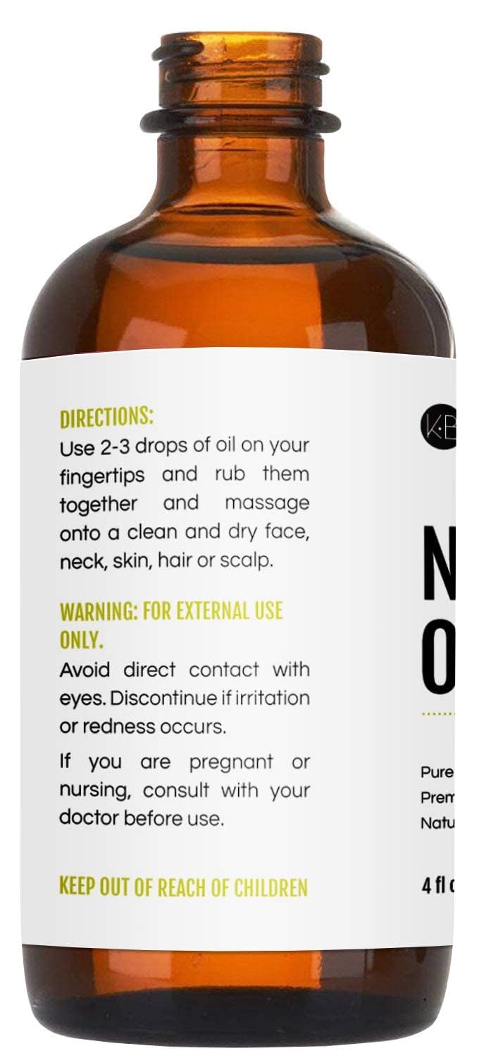 Emballage pratique et contenance 4 oz du Neem Kate Blanc.