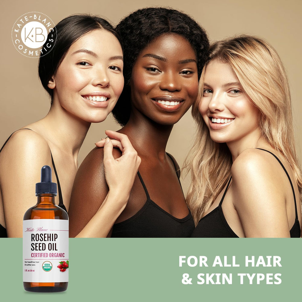 Peau plus élastique et équilibrée grâce à Kate Blanc Cosmetics huile rose musquée