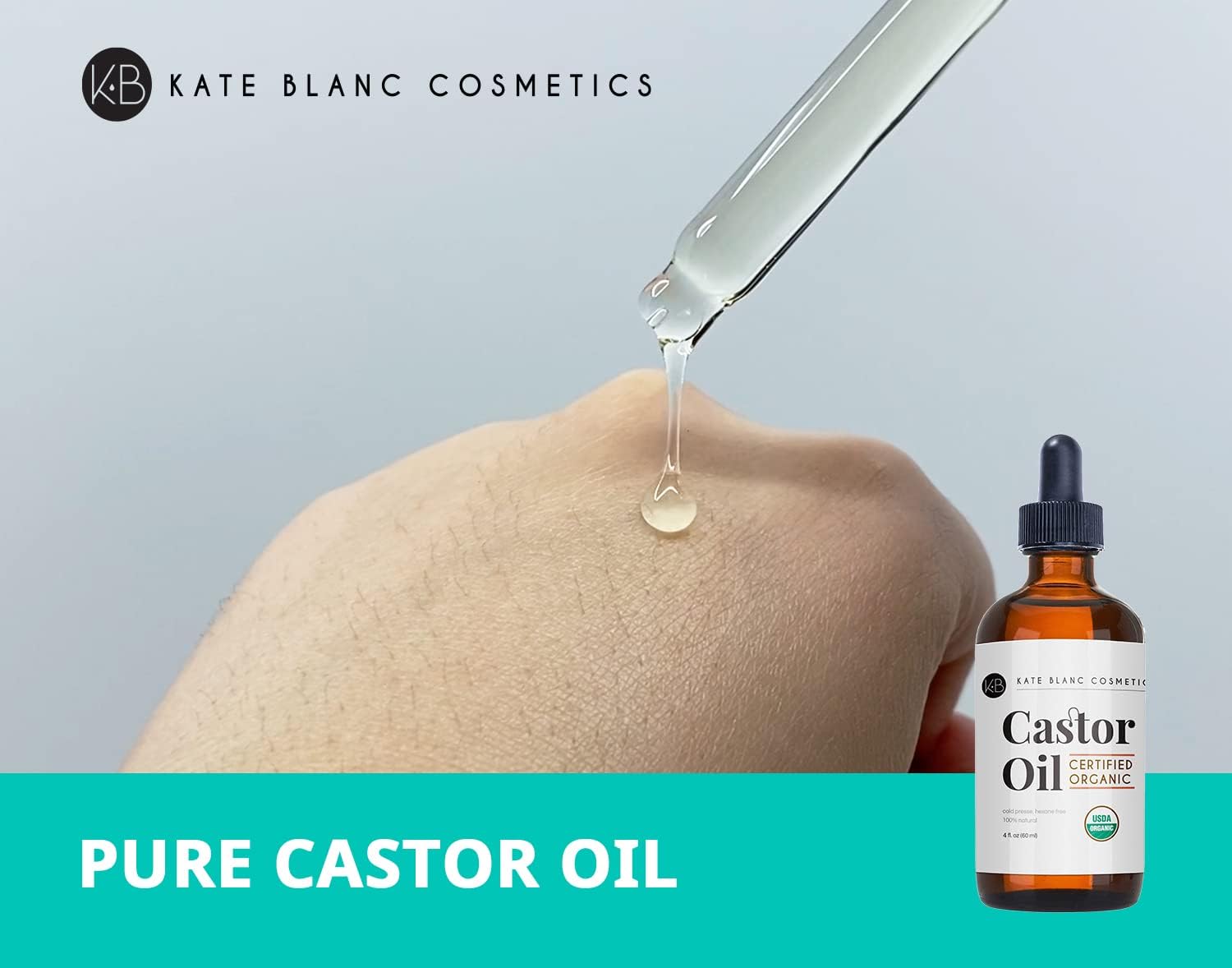 Peau hydratée et texture lisse grâce à cette huile nourrissante Kate Blanc.