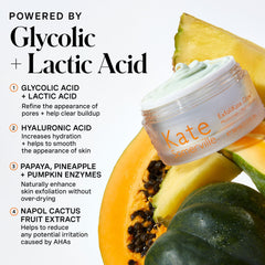 Kate Somerville ExfoliKate Glow Moisturizer – emballage et présence premium sans huile minérale.