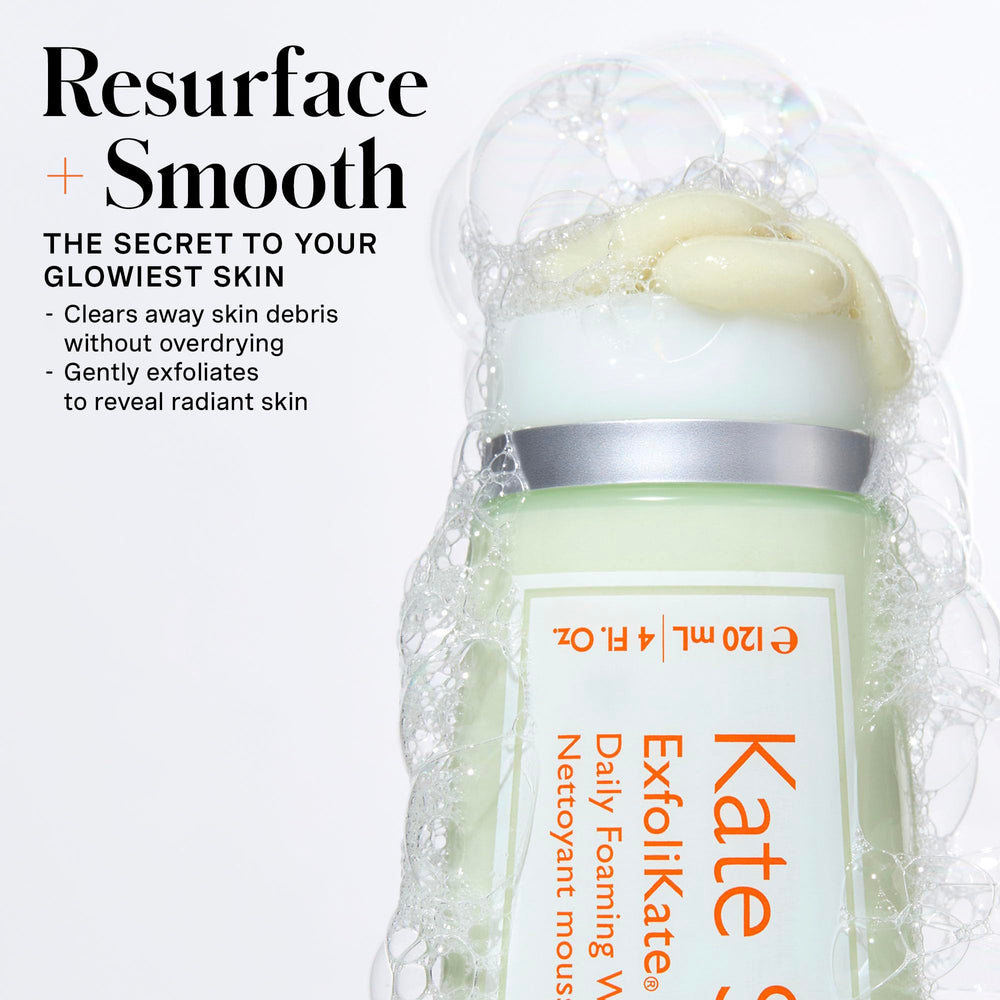 Kate Somerville ExfoliKate: acides glycolique et lactique, exfoliation légère pour la peau.