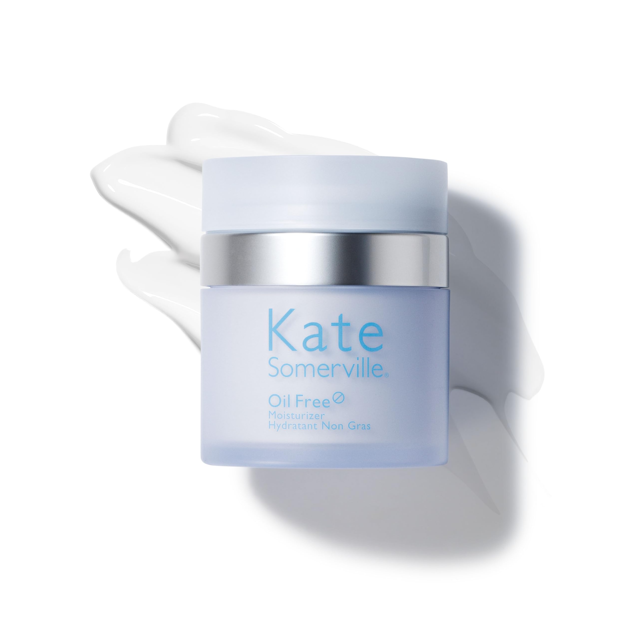 Kate Somerville hydrant sans huile pour le visage, texture légère et absorption rapide.