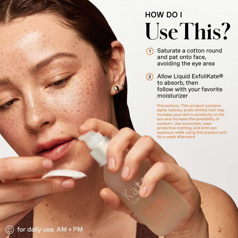 Rituel nocturne avec Exfolikate intégré à la routine soin.