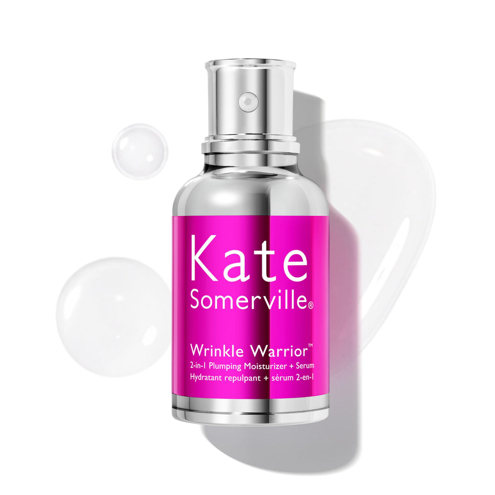 Kate Somerville Wrinkle Warrior, bouteille-pompe: hydratation rapide et lissage.