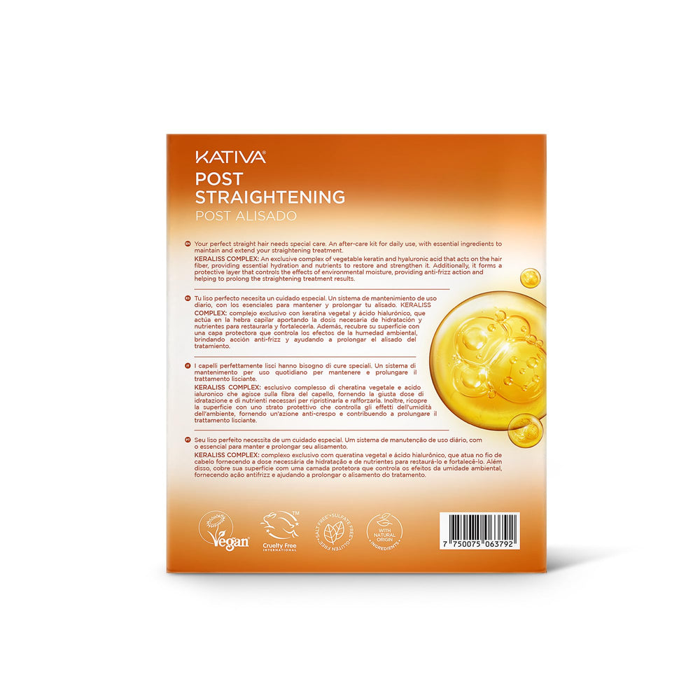 Kit post-lissage Kativa – présentation et conseils d’utilisation pratiques.